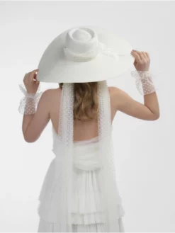 Poirier HT-103-Ivoire Chapeau -BEAUTIFUL BRIDE SHOP Ventes poirier ht 103 ivory hat 4 1