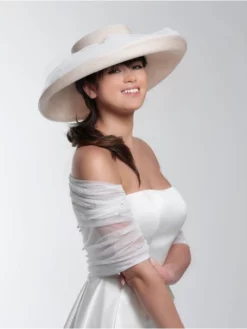 Poirier HT-104-Blush Chapeau 9 Poirier HT-104-Blush Chapeau -BEAUTIFUL BRIDE SHOP Ventes poirier ht 104 blush hat 3 1