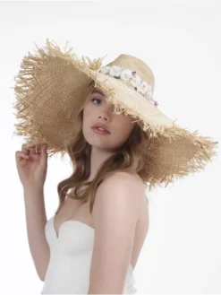 Poirier HT-106 Chapeau -BEAUTIFUL BRIDE SHOP Ventes poirier ht 106 summer hat 3