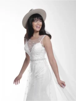 Poirier HT-300-Sable Chapeau -BEAUTIFUL BRIDE SHOP Ventes poirier ht 300 sand hat 3