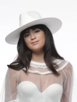 Poirier HT-301-Off White Chapeau -BEAUTIFUL BRIDE SHOP Ventes poirier ht 301 off white hat 4