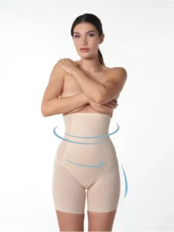 Poirier MP-50 High Waist Control Short Blush