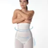 Poirier MP-50 High Waist Control Short Ivory