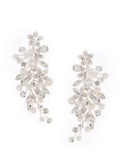 Poirier NC-1323 Boucles D'Oreilles Argent -BEAUTIFUL BRIDE SHOP Ventes poirier nc 1323 earrings silver 3