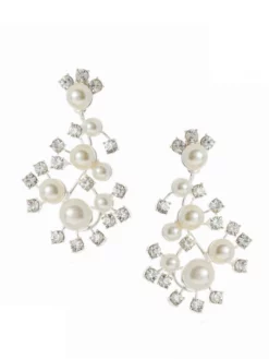 Poirier NC-1338 Boucles D'Oreilles Argent -BEAUTIFUL BRIDE SHOP Ventes poirier nc 1338 earrings silver 3