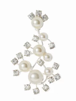 Poirier NC-1338 Boucles D'Oreilles Argent -BEAUTIFUL BRIDE SHOP Ventes poirier nc 1338 earrings silver 4