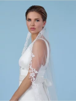 Voile S134-120 | Poirier -BEAUTIFUL BRIDE SHOP Ventes poirier s134 120 veil 1