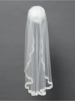 Voile S144-075 | Poirier -BEAUTIFUL BRIDE SHOP Ventes poirier s144 075 veil 2