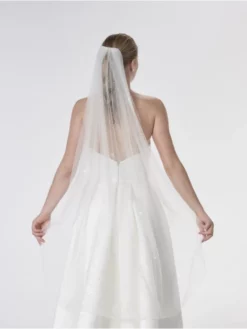 Poirier S47-120-1-Ivoire Voile -BEAUTIFUL BRIDE SHOP Ventes poirier s47 120 1 ivory 5