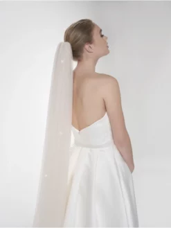 Poirier S47-210-1-Blush Voile 6 Poirier S47-210-1-Blush Voile -BEAUTIFUL BRIDE SHOP Ventes poirier s47 210 1 blush veil 3