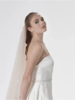 Poirier S47-300-1-Blush Voile 9 Poirier S47-300-1-Blush Voile -BEAUTIFUL BRIDE SHOP Ventes poirier s47 300 1 blush veil 3