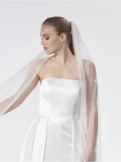 Poirier S47-300-1-Ivoire Voile 11 Poirier S47-300-1-Ivoire Voile -BEAUTIFUL BRIDE SHOP Ventes poirier s47 300 1 ivory veil 3