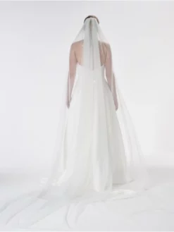 Poirier S47-300-1-Ivoire Voile 12 Poirier S47-300-1-Ivoire Voile -BEAUTIFUL BRIDE SHOP Ventes poirier s47 300 1 ivory veil 4