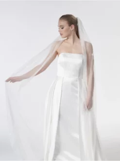 Poirier S47-300-1-Ivoire Voile 13 Poirier S47-300-1-Ivoire Voile -BEAUTIFUL BRIDE SHOP Ventes poirier s47 300 1 ivory veil 5
