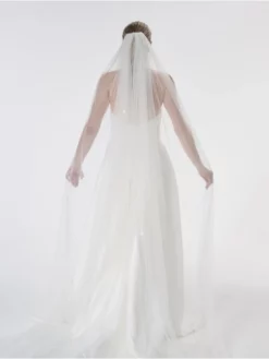 Poirier S47-300-1-Ivoire Voile 15 Poirier S47-300-1-Ivoire Voile -BEAUTIFUL BRIDE SHOP Ventes poirier s47 300 1 ivory veil 7