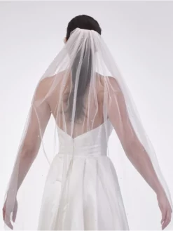 Poirier S48-120-1-Blush Voile -BEAUTIFUL BRIDE SHOP Ventes poirier s48 120 1 blush veil 4 1