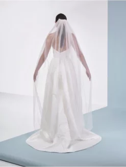 Poirier S48-210-1-Blush Voile 7 Poirier S48-210-1-Blush Voile -BEAUTIFUL BRIDE SHOP Ventes poirier s48 210 1 blush veil 3