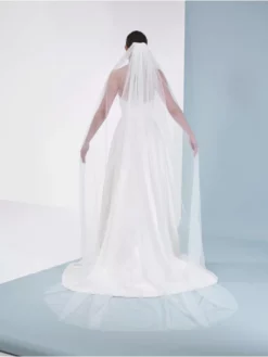 Poirier S48-300-1-Ivoire Voile 9 Poirier S48-300-1-Ivoire Voile -BEAUTIFUL BRIDE SHOP Ventes poirier s48 300 1 ivory veil 4