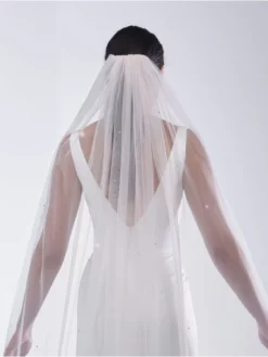 Poirier S49-210-1-Blush Voile 7 Poirier S49-210-1-Blush Voile -BEAUTIFUL BRIDE SHOP Ventes poirier s49 210 1 blush veil 3