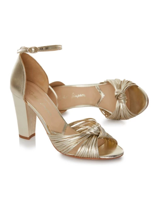 Rachel Simpson Harper Chaussures Mariage Or 2 Rachel Simpson Harper Chaussures Mariage Or – Image 2