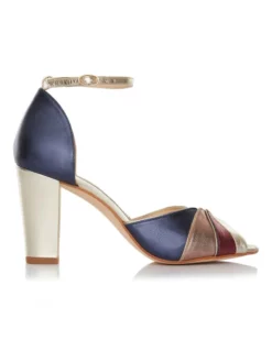 Rachel Simpson Brooke Chaussures Mariage Bleu