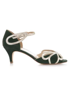 Rachel Simpson Cecelia Chaussures Mariage Vert