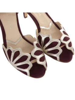Rachel Simpson Isadora Chaussures Mariage Rouge -BEAUTIFUL BRIDE SHOP Ventes rachel simpson isadora berry detail