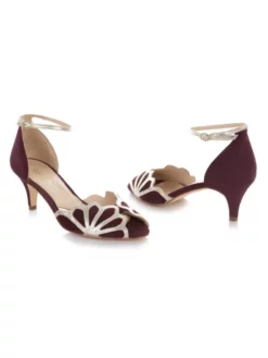 Rachel Simpson Isadora Chaussures Mariage Rouge -BEAUTIFUL BRIDE SHOP Ventes rachel simpson isadora berry pair toe to toe