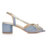 Rachel Simpson Kitty Bleu Chaussure Mariage