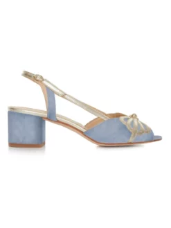 Rachel Simpson Kitty Bleu Chaussure Mariage