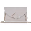 Rachel Simpson Pochette Mariage Opal Pink Suede