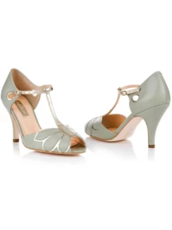 Rachel Simpson Chaussure Mariage Mimosa Menthe -BEAUTIFUL BRIDE SHOP Ventes rachel simpson shoes mimosa mint 2 1 3
