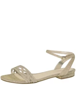 Rainbow Club Faye Or-Metallic Chaussures De Mariée