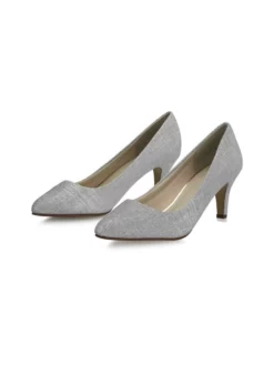 Rainbow Club Brooke Argent Chaussures De Mariée -BEAUTIFUL BRIDE SHOP Ventes rainbow club brooke silver metallic 6