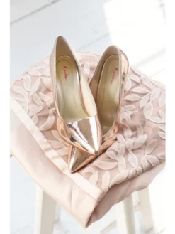 Rainbow Club Mandy Rose Gold Chaussure Mariage -BEAUTIFUL BRIDE SHOP Ventes rainbow club bruidsschoenen mandy rose gold 2 3