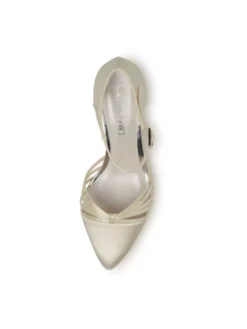 Rainbow Club Glitta Chaussures De Mariée -BEAUTIFUL BRIDE SHOP Ventes rainbow club gitta ivory satin 4