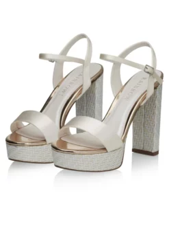 Rainbow Club Nattie Chaussures De Mariée 15 Rainbow Club Nattie Chaussures De Mariée -BEAUTIFUL BRIDE SHOP Ventes rainbow club nattie ivory satin parquet heel 6