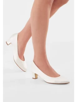 Rainbow Club Ramona Chaussure Mariage -BEAUTIFUL BRIDE SHOP Ventes ramona ivory satin