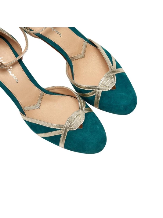 Rachel Simpson Luella Chaussures Mariage Sarcelle 3 Rachel Simpson Luella Chaussures Mariage Sarcelle – Image 3