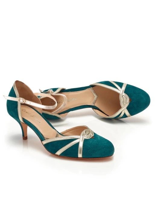 Rachel Simpson Luella Chaussures Mariage Sarcelle 2 Rachel Simpson Luella Chaussures Mariage Sarcelle – Image 2