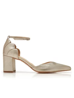 Rachel Simpson Remi Chaussures Mariage Or