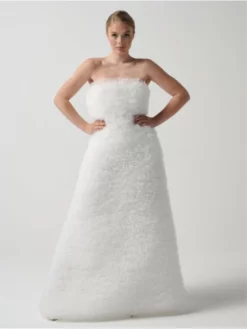 Poirier S332-250 Robe De Mariée Ivoire