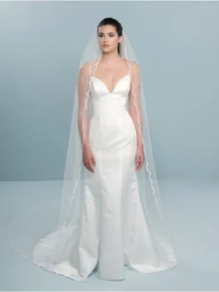 Poirier S412-350-1-Med Voile 10 Poirier S412-350-1-Med Voile -BEAUTIFUL BRIDE SHOP Ventes s412 350 1 med 002 s412 350 002 02