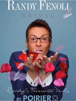 Poirier S705-300-2-SOFT Veil -BEAUTIFUL BRIDE SHOP Ventes s702 280 1 soft 002 randyveilsimages 7 2 5