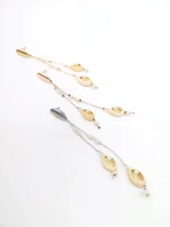 Forever & Eva O202L Boucle D'oreille Longue Shell