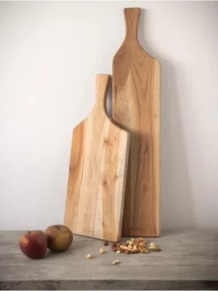 POMAX - LIMITLESS - Planche à Découper - Bois D'acacia - L 50 X L 22 X H 1,5 Cm - Naturel -BEAUTIFUL BRIDE SHOP Ventes snijplank acacia pomax 3 1