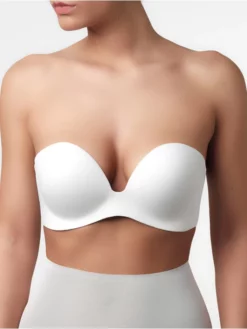 Soutien-Gorge Adhesive Ivoire Poirier TA-02