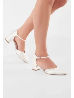Rainbow Club Stacy Chaussure Mariage -BEAUTIFUL BRIDE SHOP Ventes stacy ivory satin