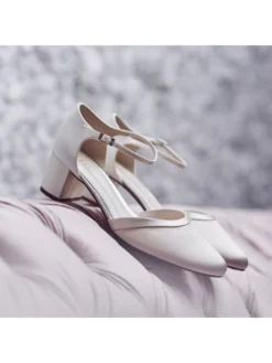 Rainbow Club Stacy Chaussure Mariage -BEAUTIFUL BRIDE SHOP Ventes stacy ivory satin pls b