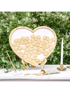 Livre D'or En Bois De Coeur